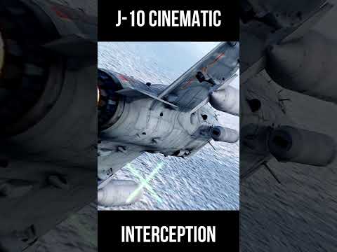 WarThunder Cinematic "Interception" | J-10 #shorts #warthunder