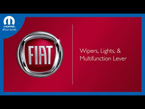 Wipers and Lights | How To | 2024 Fiat 500e