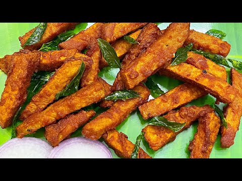 Senai kilangu fry | Elephant yam fry | சேனை கிழங்கு 65 செய்வது எப்படி? | yam fry recipe