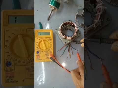 table fan winding check multimeter/16 slot table fan winding check multimeter/winding check/shorts