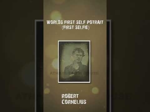 Worlds first Selfie | Selfie | Robert Cornelius  #shorts