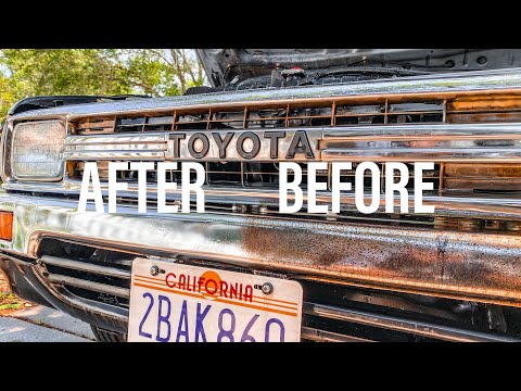 How To Remove Rust From Chrome For $10 and Keep It Nice