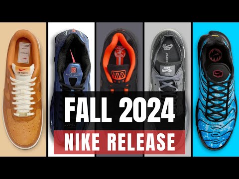 NIKE'S BEST FALL SNEAKERS To Be Release in 2024