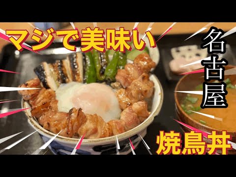 【華やかな焼鳥丼🐔】感極まる‼︎名古屋にある焼鳥一のランチ焼鳥丼が美味しすぎる‼︎#名古屋グルメ #名古屋ランチ #焼鳥 #愛知県