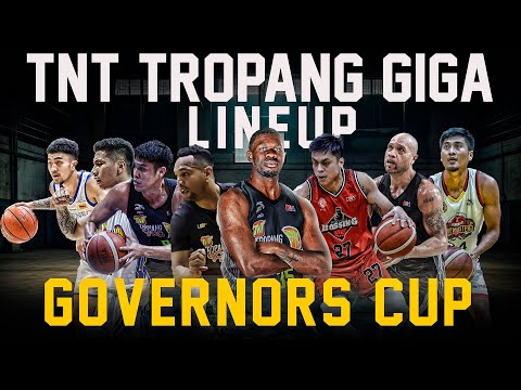 PBA UPDATE TNT TROPANG GIGA  LINEUP GOVERNORS CUP SEASON 49