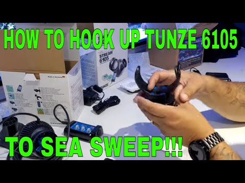 How too Installing sea sweep to aquarium