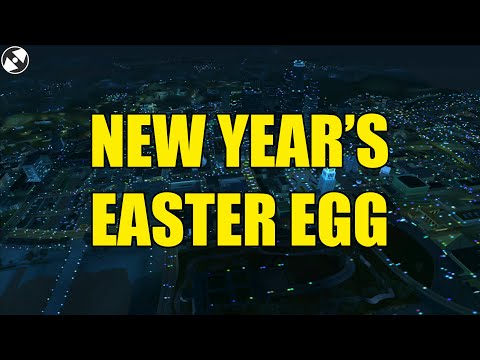 This GTA Mod has a New Year's Easter Egg