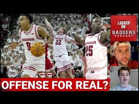 How good is this Greg Gard led Wisconsin Badgers offense? Is John Tonje's performance sustainable?