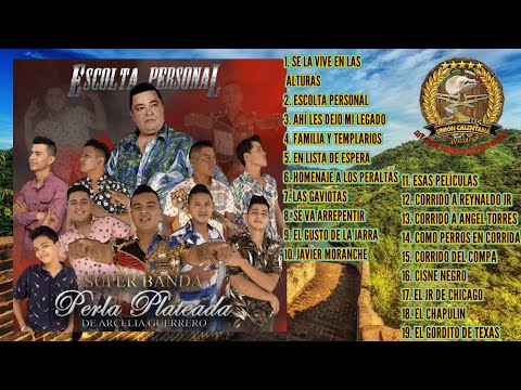 CD - Escolta Personal / Super Banda Perla Plateada / ¡¡¡Álbum Completo 2021!!!