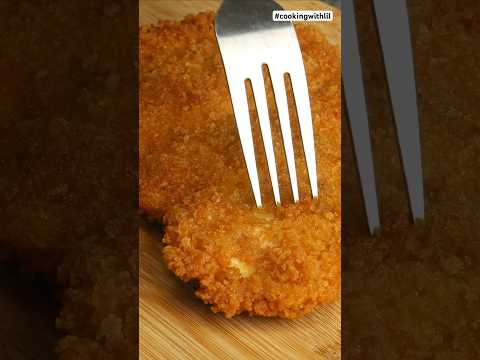 Easy, Crunchy, Juicy Fried Chicken Katsu ! #shorts