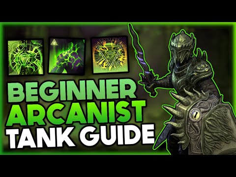 ESO Beginner Arcanist Tank Guide & Build for PvE | Sets, Skills, CP etc. | Update 44