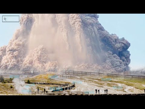 Horrible Today: Seconds" Yellowstone's Giant Steamboat Geyser erupts, Millions shocked Tourists