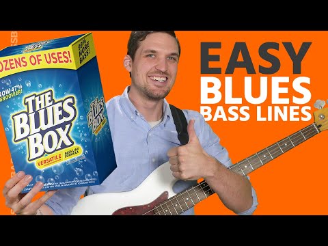 7 Easy Blues Bass Line Formulas (The Blues Box)