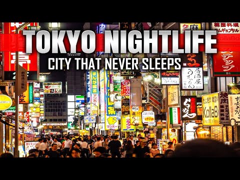 Best TOKYO NIGHTLIFE Travel Guide 2024