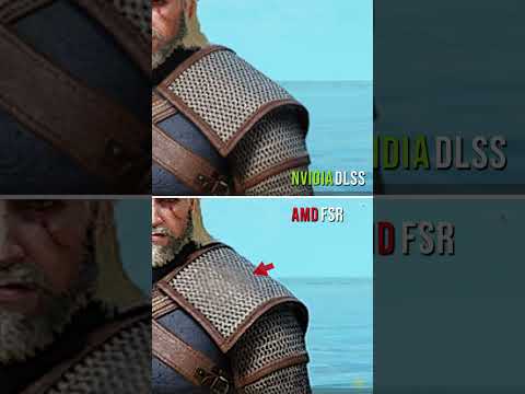 The Witcher 3: Wild Hunt Nvidia DLSS vs. AMD FSR