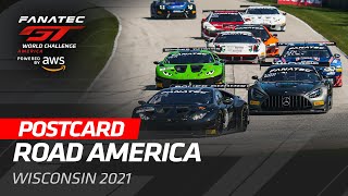 POSTCARD - Road America - Fanatec GT World Challenge America powered by AWS 2021