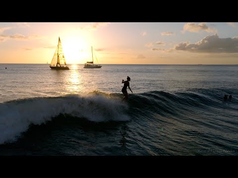 Bowls Sunset Surf (Nov 18, 2022)   4K