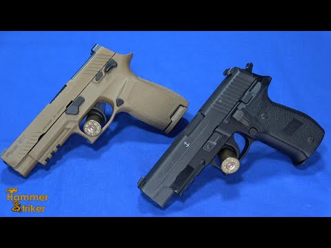 US Military 9mm Compared:  Sig Sauer M17 vs Sig P226 MK 25