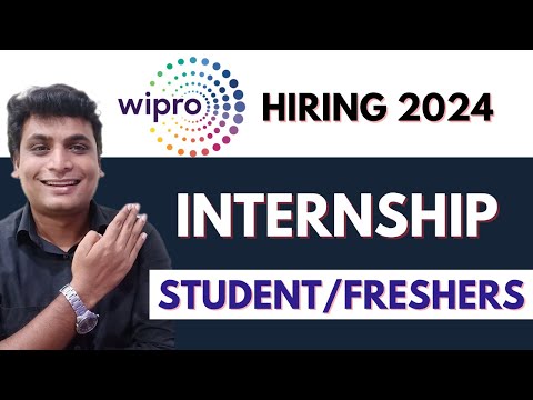 Wipro Hiring & Internship For Students/Freshers | Java Python React Hiring SDE Role Internship