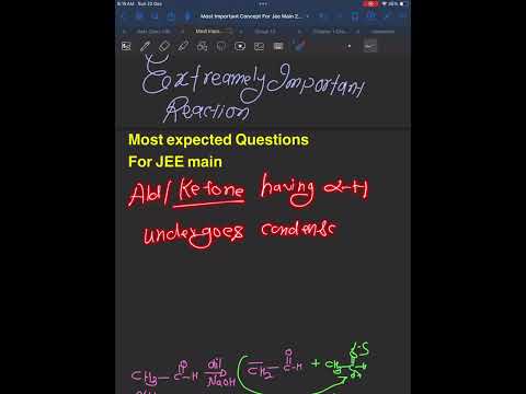 MOST EXPECTED QUESTION FOR JEE MAIN 2025 [12] #jee #jeemain #chemistry #12board #NCERT #shorts