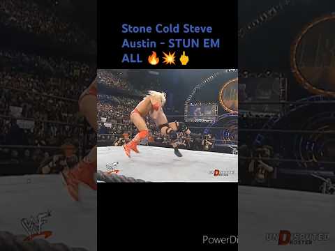 Stone Cold Steve Austin - STUN EM ALL 🔥💥🖕#stonecoldsteveaustin