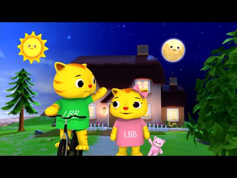 Good Night, Good Day! Learn with Us! 🌜☀️ | Fun Baby Songs | Classic Baby Songs