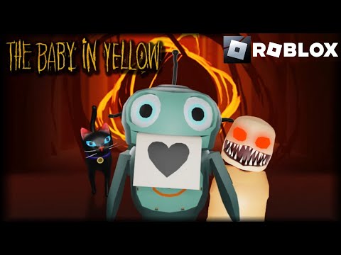 ROBLOX | The Baby In Yellow: Black Cat (Chapter 1 & 2) Gameplay