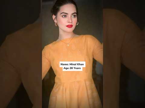 Famous Pakistani Actor's & Actress's Real Age 2024 | Ap Ka Favourite Kon Hain #minalkhan #aimankhan