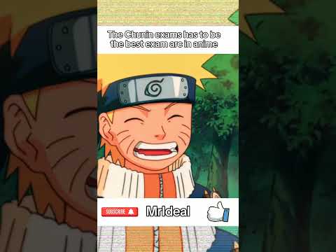 The Chunin exams has to be the best exam arc in anime #anime #naruto #animemoments