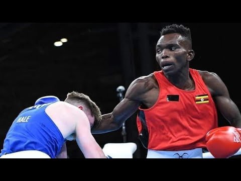 AFRICA Olympic Q- Ful Fight Joshua Tukamuhebwa KOs Ethiopia's Gebremariam Abraham Alem