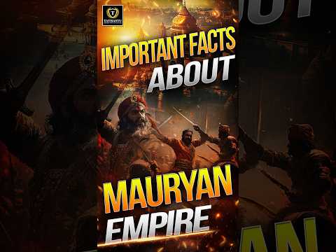 Important facts about Mauryan Empire #mauryanempire #tathastuics #india #facts