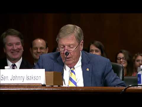 Senator Isakson introduces Georgia Judge Britt Grant at confirmation hearing