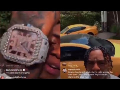 SOULJABOY FLEX BENTLEY FERRARI SCATPACK MANSION BIG MONEY BIG JEWELRY LIVE