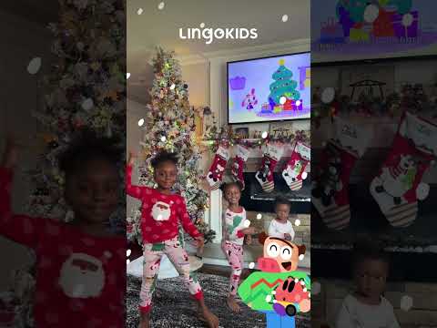 Holiday Fun! 🎄 Twirl Along with Lingokids #holidaysongs #kidslearning #lingokids