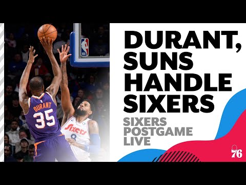 Sixers struggle on both ends in ugly loss to Suns in return home | Sixers Postgame Live