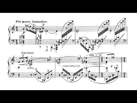 Nikolai Roslavets - 5 Preludes (1919-1922) [Score-Video]