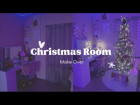 DECORATING my room for CHRISTMAS 2022