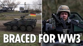 'Conscription & a ban on quitting jobs' Germany's chilling WW3 plan revealed in face of Putin threat