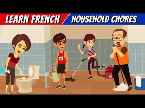 Learn French Household Chores Vocabulary | Easy French Conversations for Beginners