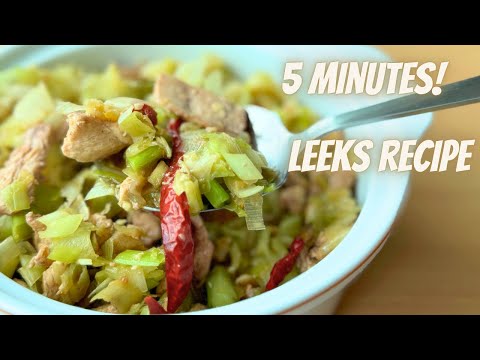 Leeks recipe has never been this delicious before 😋You Must Try This Recipe 👌