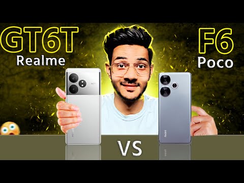 Realme GT 6T vs Poco F6 {Full Comparison} Which one is Best Phone under 30000?