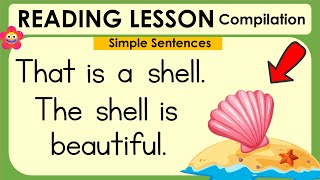 READING LESSON COMPILATION Simple Sentences part1-4 ll Teacher Ana Online Learning