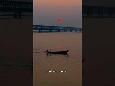 Godavari sunset #instagood #love #reels #travel #nature #trendingreels #instareels #photography