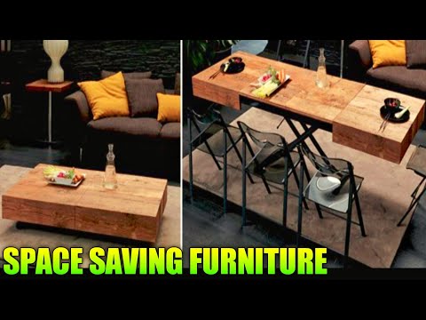 SPACE SAVING FURNITURE IDEAS 2020 | Creative Space Saving Solutions - MultiFunctional Furniture