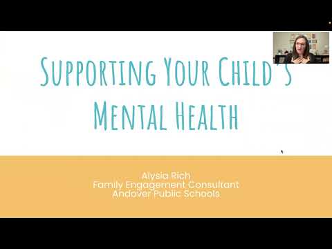 Supporting your child's mental health