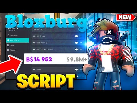 BloxBurg Script Pastebin 2024 AUTO FARM + INF MONEY HACK BLOXBURG WORKING SCRIPT