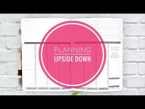 Plan With Me! | Vol. 20 - Planning Upside Down