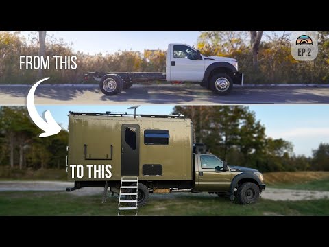 Building a Tiny Home on Wheels - Custom Box Truck Build - Pt 2