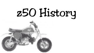 Honda z50 history - z50m, z50a, z50j, z50r