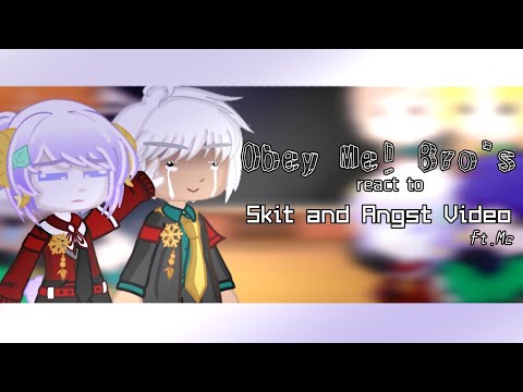 •Obey Me! Bro's + Mc react To Skit and Angst•||Mammon Angst||Part 1/2||Annes Gacha_Life